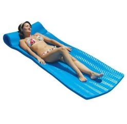 Swimline's Unsinkable SofSkin Blue Floating Pool Mattress -Outdoor Garden Living 12010 2 dbd35342 a0a2 48d6 b720 837c7be717ed