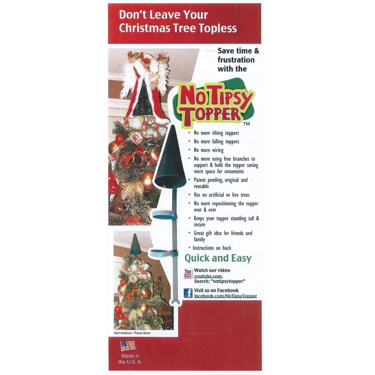 No Tipsy Topper® Cone-Shaped Holder 8 No Tipsy Topper® Cone-Shaped Holder - Image 6