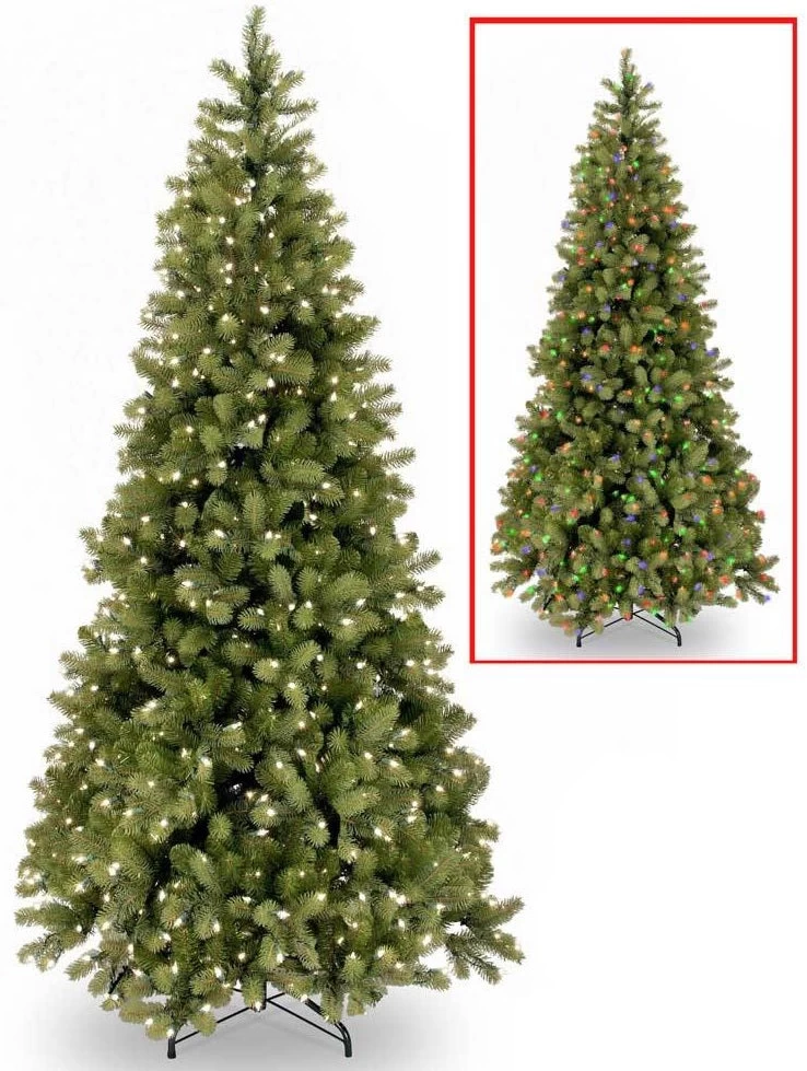 Colorado Fir Narrow Dual Color LED PowerConnect™ Pre-Lit Artificial Christmas Tree 3 Colorado Fir Narrow Dual Color LED PowerConnect™ Pre-Lit Artificial Christmas Tree