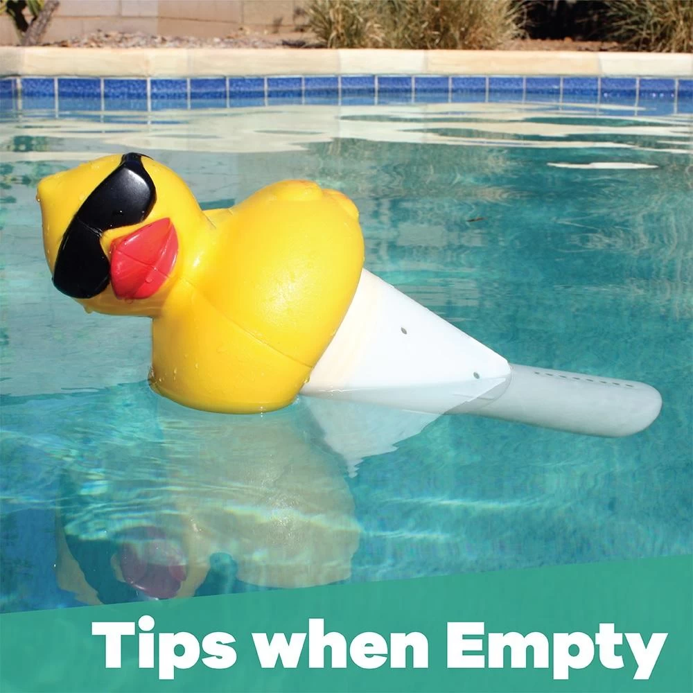 Mid-Size Derby Duck Floating Chlorine Dispenser 4003 6 Mid-Size Derby Duck Floating Chlorine Dispenser 4003 - Image 4