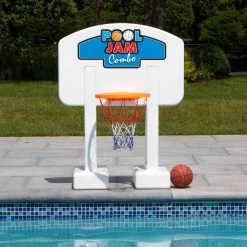Swimline In-Ground Pool Jam Basketball/Volleyball Combo -Outdoor Garden Living 135092 2 32591b4d 211b 4c11 8e28 65b386571bc8