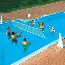 Swimline In-Ground Pool Jam Basketball/Volleyball Combo -Outdoor Garden Living 135092 5 0703326f 8ad5 4414 a4fd 8f24d899f0b2