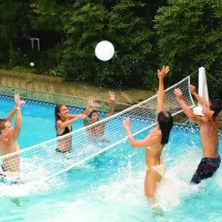 Swimline In-Ground Pool Jam Basketball/Volleyball Combo -Outdoor Garden Living 135092 6