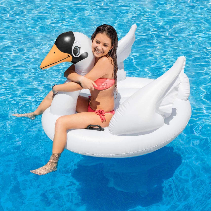 Intex Inflatable Swan Pool Ride-On Float 3 Intex Inflatable Swan Pool Ride-On Float