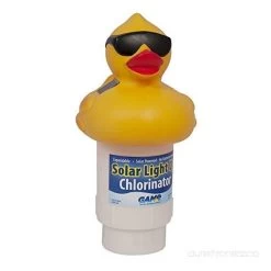 Solar Powered LED Derby Duck Pool Chlorinator 8002 -Outdoor Garden Living 143004 5