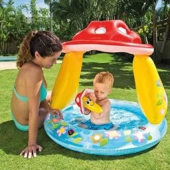 Intex Inflatable Mushroom Baby Pool -Outdoor Garden Living 145015 4
