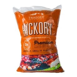 Traeger Hickory Hardwood Pellets 20 Lb. Bag -Outdoor Garden Living 171519