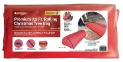 7.5' Artificial Christmas Tree Rolling Storage Bag -Outdoor Garden Living 182107