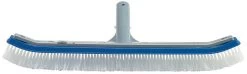 Ocean Blue 18" Curved Pool Wall Brush With Aluminum Back