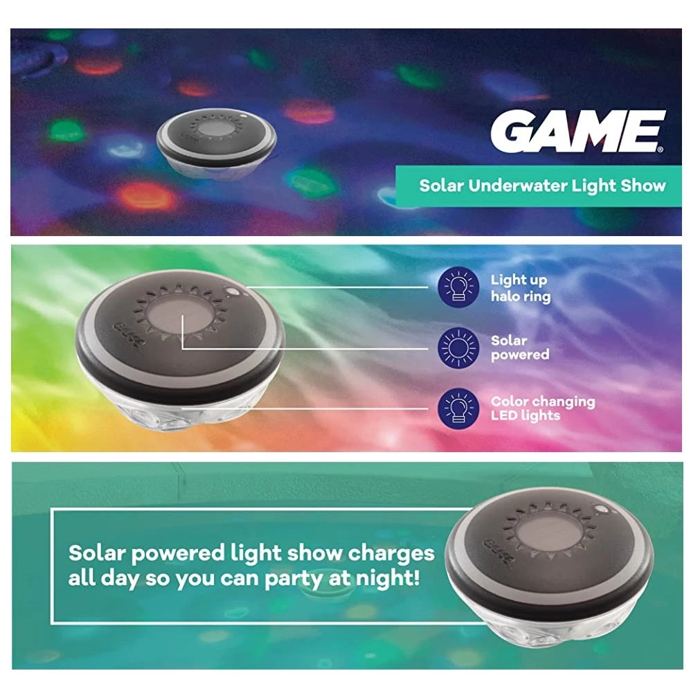 Underwater Light Show® Solar LED Deluxe 3 Underwater Light Show® Solar LED Deluxe