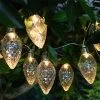 Alpine Decorative String Lights With Faceted LED Bulbs -Outdoor Garden Living 183635 3