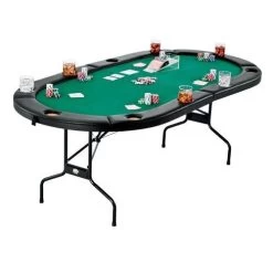 Triumph® 84" Gambler Folding Poker Table