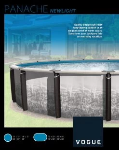 Vogue Panache 54" Resin Above Ground Swimming Pool -Outdoor Garden Living 185660 605e6e78 1fd5 47a0 9e0f 8ceb6b2e8863