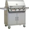 Bull Outlaw 30" 4-Burner Cart Mount Grill -Outdoor Garden Living 202039