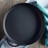 Big Green Egg Pre-Seasoned 14" Cast Iron Skillet -Outdoor Garden Living 205023 2