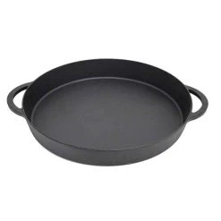 Big Green Egg Pre-Seasoned 14" Cast Iron Skillet -Outdoor Garden Living 205023 4