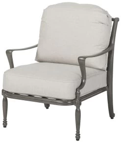 GES Bel Air Cushioned Cast Aluminum Seating & Chat Sets -Outdoor Garden Living 216791 1ec267f8 52f5 4637 8d52 24210755c443