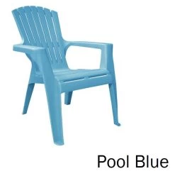 Kids Resin Stacking Adirondack Chairs -Outdoor Garden Living 224543 3