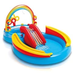 Intex Rainbow Ring Inflatable Play Center 13 Intex Rainbow Ring Inflatable Play Center -Outdoor Garden Living 2308f36f20bb30eccecb6e6413ecc03f