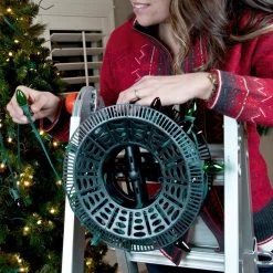 TreeKeeper Santa's Bags Install 'N Store Light Storage Bag With Reels 15 TreeKeeper Santa's Bags Install 'N Store Light Storage Bag With Reels -Outdoor Garden Living 232264439365d0c47a2c4a7247165115