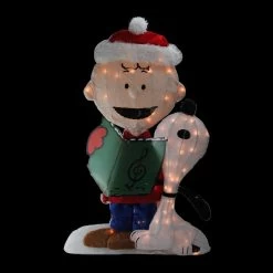 2D Lighted Charlie Brown & Snoopy Sculpture -Outdoor Garden Living 243582 2 ecd582bc 47d9 4824 9f6d 5bc25fd03115