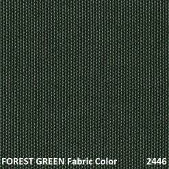 6.5' X 10' Rectangular Market Bronze Frame Forest Green Canopy Umbrella -Outdoor Garden Living 2446 Forest Green