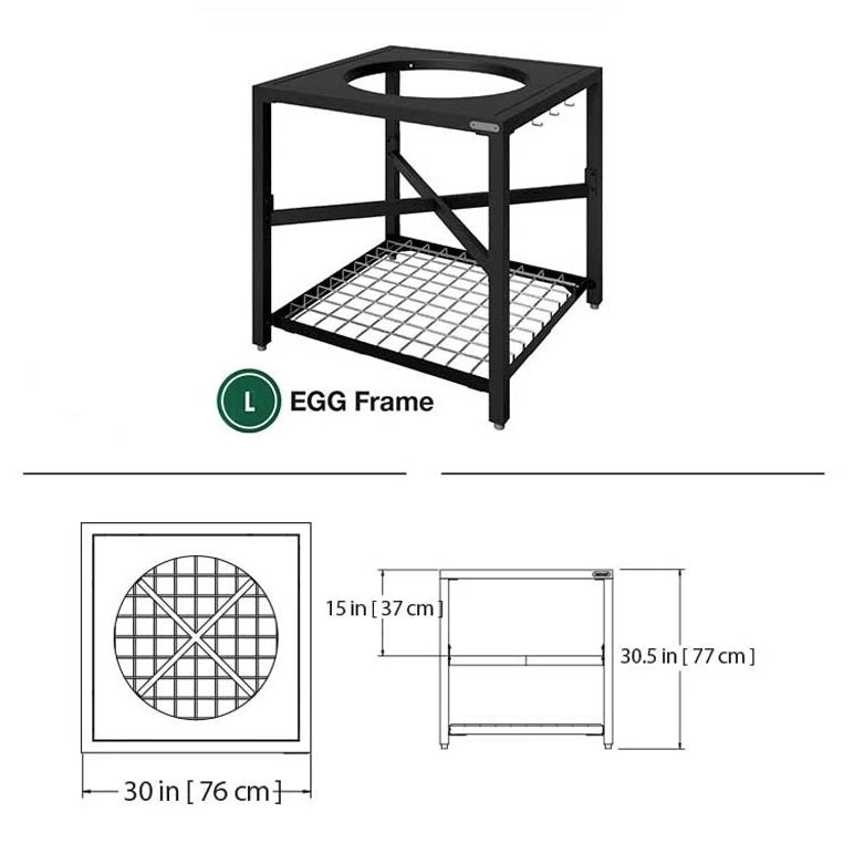 Large Big Green EGG Modular Nest Frame System 6 Large Big Green EGG Modular Nest Frame System - Image 4