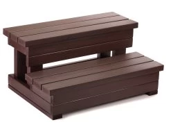 Hot Spring Limelight® Everwood Spa Steps -Outdoor Garden Living 249256 2