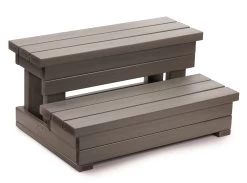 Hot Spring Limelight® Everwood Spa Steps -Outdoor Garden Living 249263 2