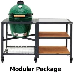 Big Green Egg Large EGG Grill With Nest Options -Outdoor Garden Living 250160