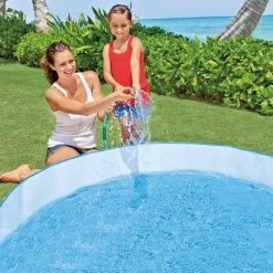 Intex 'Under The Palm Trees' Plastic Snapset Kiddie Pool -Outdoor Garden Living 250436 3