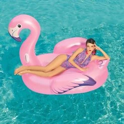BWT H20GO! Luxury Flamingo Inflatable Ride-On Pool Float -Outdoor Garden Living 252553 2 5b4cce57 a980 448e 813f f3603871dd56