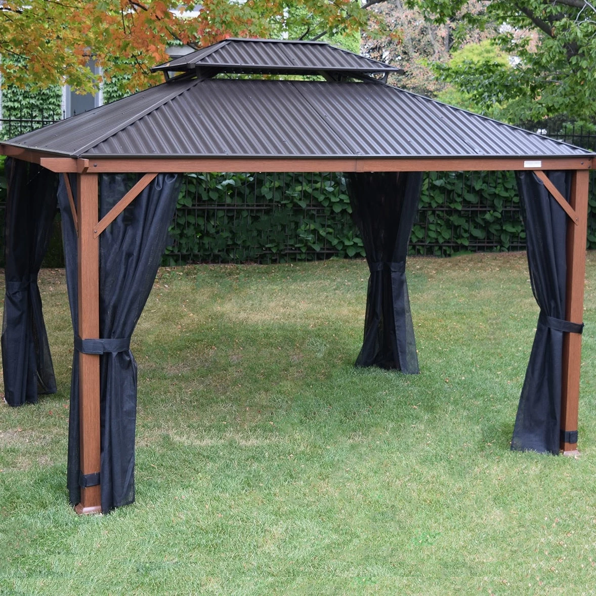 Cambridge Nutmeg Hard Top Gazebos 4 Cambridge Nutmeg Hard Top Gazebos - Image 2