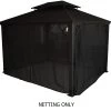 Mosquito Netting For Cambridge Hard Top 10'x12' Or 12'x16' Gazebos 1 Mosquito Netting For Cambridge Hard Top 10'x12' Or 12'x16' Gazebos -Outdoor Garden Living 253109 2