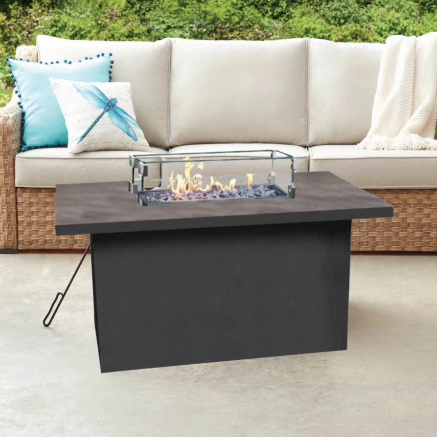 48" X 36" Rectangular Cal Sil Fire Table 5 48" X 36" Rectangular Cal Sil Fire Table - Image 3
