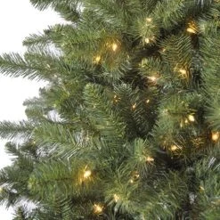 7.5' Monterey Instant Lite Pole Pre-Lit Artificial Christmas Tree -Outdoor Garden Living 28093c0b55faacfe20bbdc563802b317