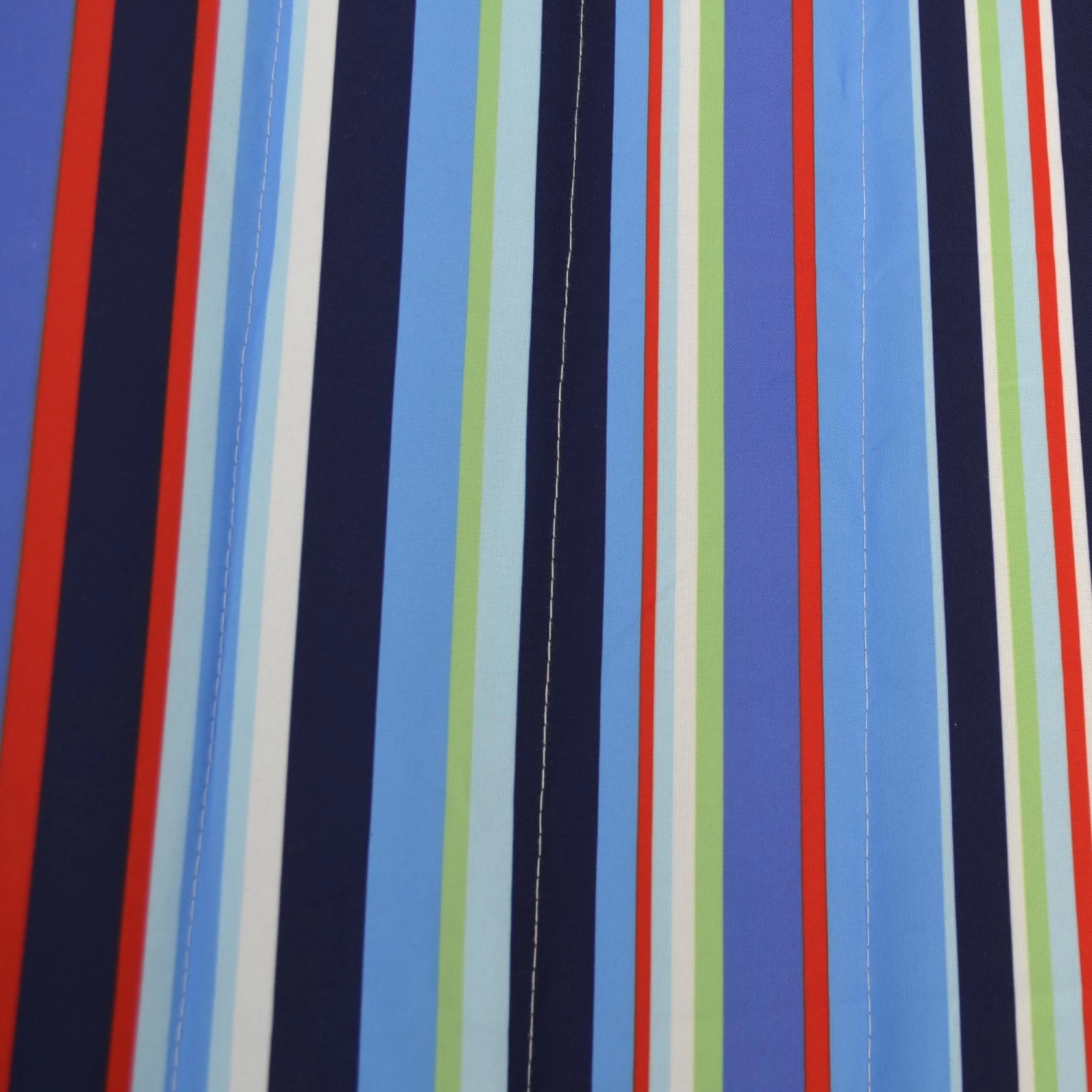 13' Quilted Multi-Color Striped Hammock Bed With Bolster Pillow 4 13' Quilted Multi-Color Striped Hammock Bed With Bolster Pillow - Image 2