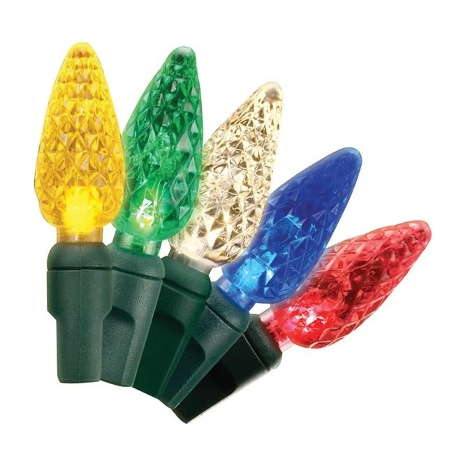 Set Of 200 LED C6 Christmas Lights On A Reel From Sylvania 8 Set Of 200 LED C6 Christmas Lights On A Reel From Sylvania - Image 6