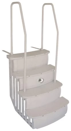 Main Access Easy Entry Step With Dual Handrails For 48"-54" Above Ground Swimming Pools -Outdoor Garden Living 374019 04625ce4 ad1a 4682 8ea4 5ea45cf4fccf