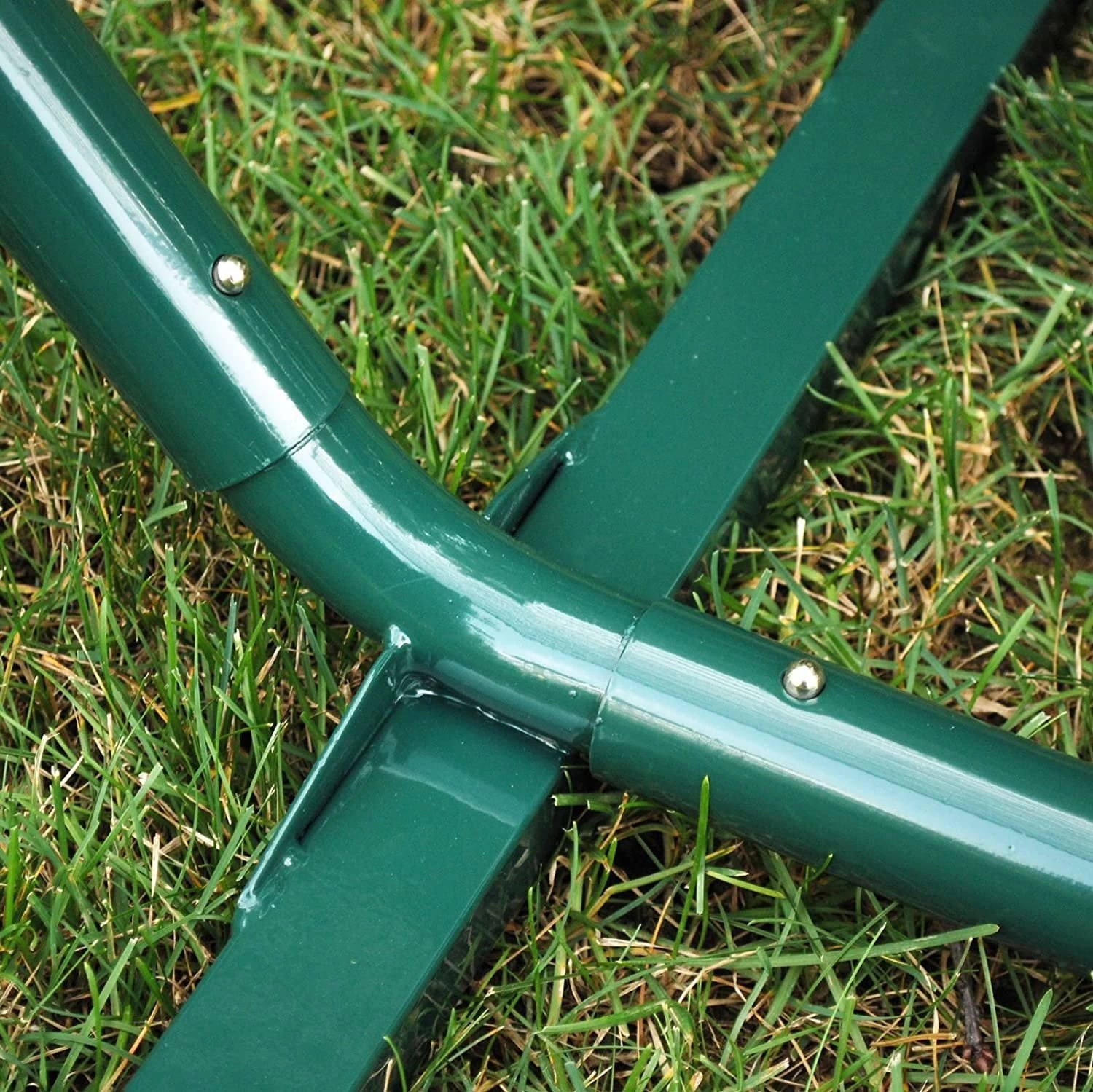 2-Point Single Cotton Rope Hammock With Stand 5 2-Point Single Cotton Rope Hammock With Stand - Image 3