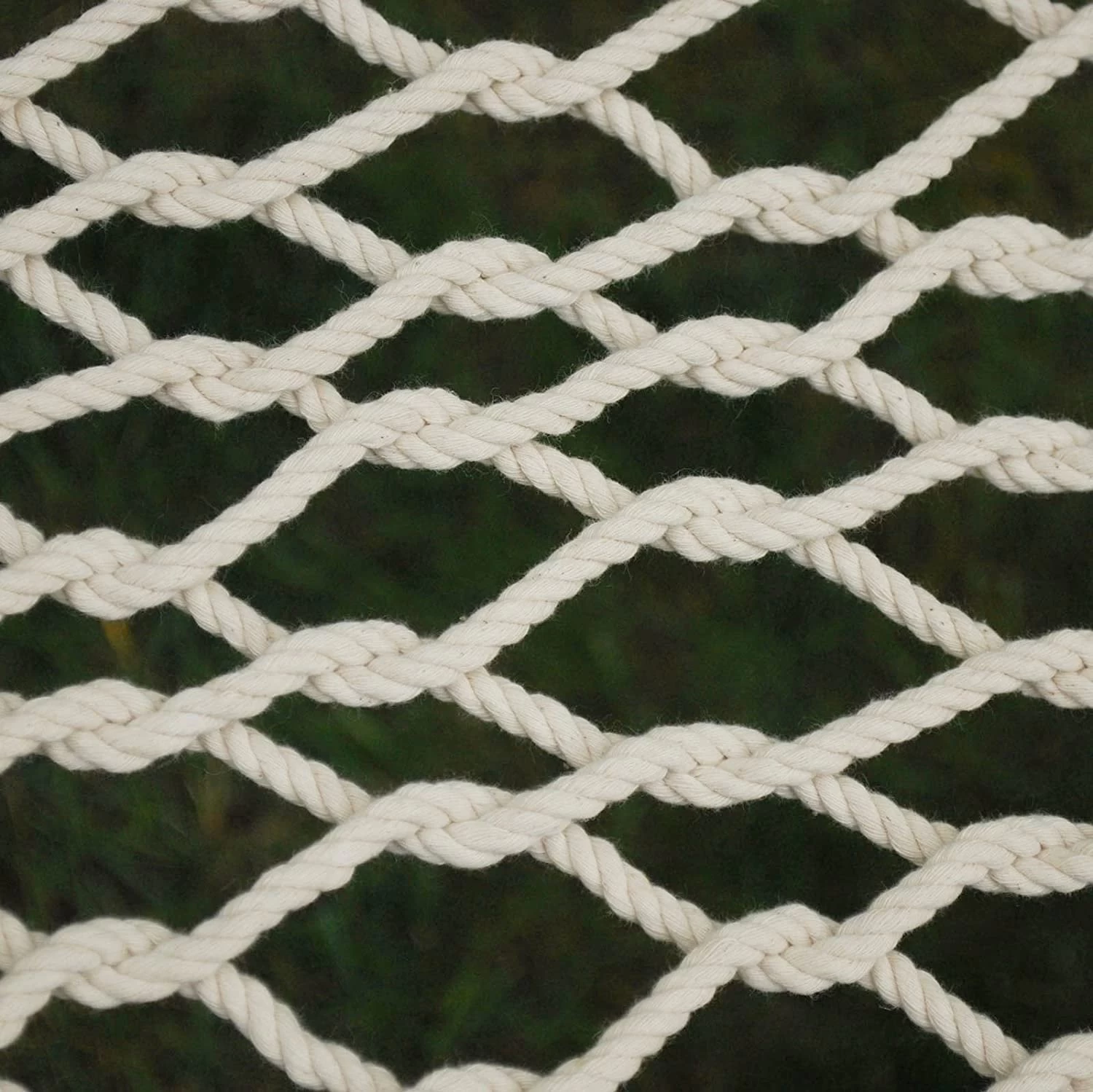 2-Point Single Cotton Rope Hammock With Stand 8 2-Point Single Cotton Rope Hammock With Stand - Image 6