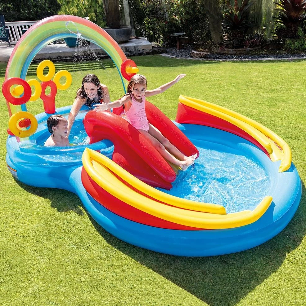 Intex Rainbow Ring Inflatable Play Center 10 Intex Rainbow Ring Inflatable Play Center - Image 8