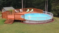 24" Premium Resin Pool Fence System Base Kits 21 24" Premium Resin Pool Fence System Base Kits -Outdoor Garden Living 442923 2