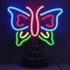 Neonetics Butterfly Neon Sculpture -Outdoor Garden Living 4BTFLY