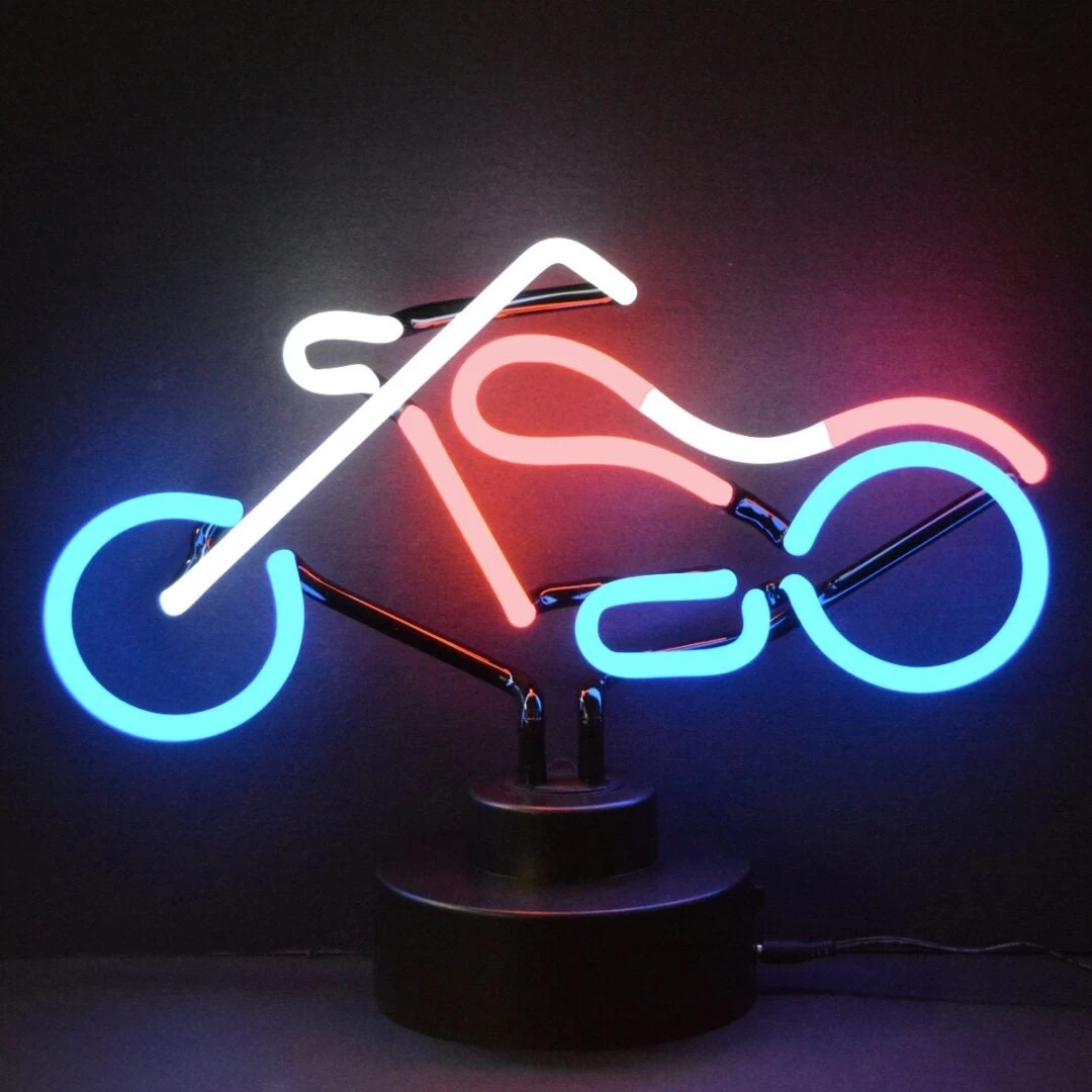 Neonetics Chopper Neon Sculpture 3 Neonetics Chopper Neon Sculpture