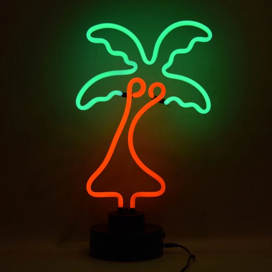 Neonetics Palm Tree Neon Sculpture 3 Neonetics Palm Tree Neon Sculpture