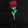 Neonetics Red Rose Neon Sculpture -Outdoor Garden Living 4RROSE