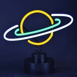Neonetics Saturn Neon Sculpture