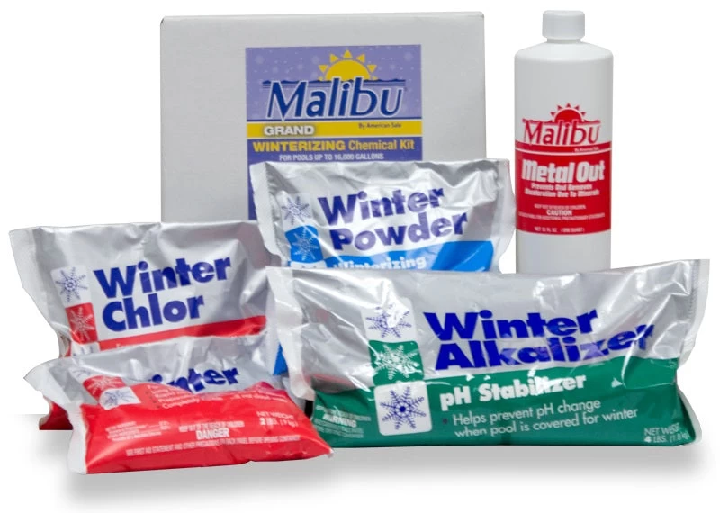 Malibu Grand Swimming Pool Winterizing Kit Up To 16,000 Gallons Water 3 Malibu Grand Swimming Pool Winterizing Kit Up To 16,000 Gallons Water