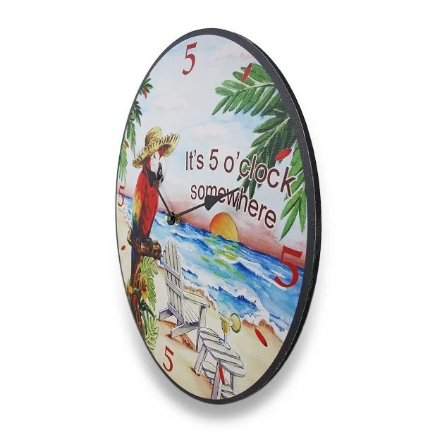 'It's 5 O'Clock Somewhere!' 15" Wall Clock 4 'It's 5 O'Clock Somewhere!' 15" Wall Clock - Image 2